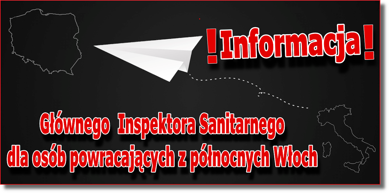 Informacja GIS dla osób powracających z północnych Włoch